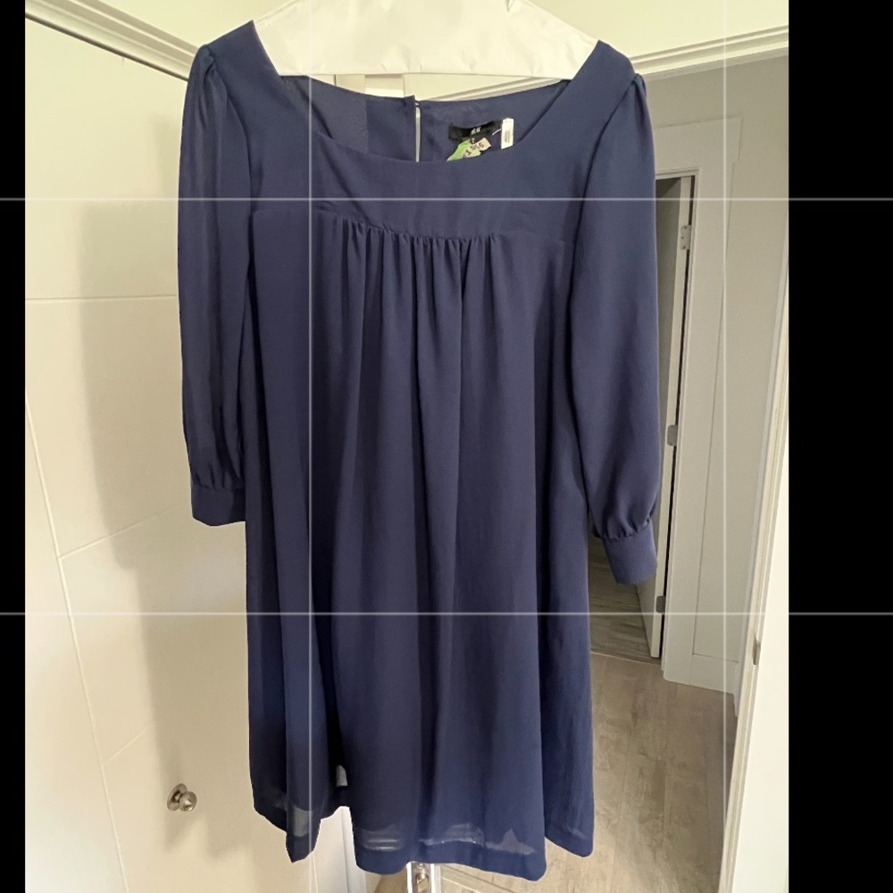 H&M Navy Dress, Size8